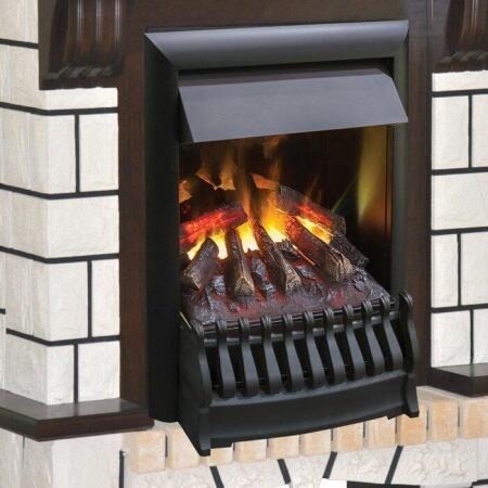 Электрокамин (очаг+портал) Real-Flame Stone New с очагом 3D Oregan