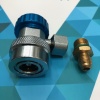 Муфта быстросъемная QC-19L (для заправки автокондиционеров, по низкому давлению)