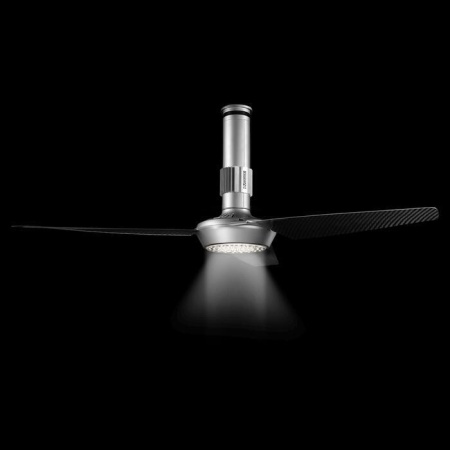 Вентилятор с подсветкой Vortice Nordik Air Design 140-29 Transporent Carbon