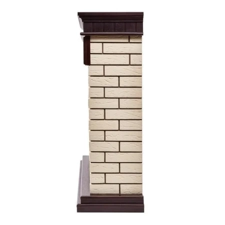 Портал из камня Electrolux Bricks Classic кирпич Бежевый/шпон Тёмный дуб