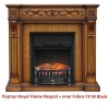 Электрокамин (очаг) со звуком для дачи Royal Flame Fobos FX M Brass/Black