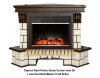 Электрокамин (очаг+портал) Real-Flame Stone Corner new 26 с очагом Moonblaze lux Bl/Br