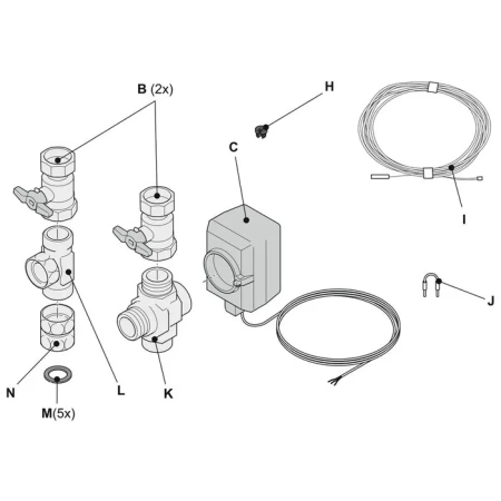Аксессуары Daikin EKDVCPLT3HX