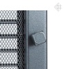 Вентиляционная решетка для камина Kratki 22х45 графитовая с жалюзи 22/45GX