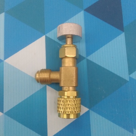 Вентиль сервисный FC-34B HC-1223 (R410 5/16M - 5/16F) 