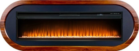 Каминокомплект Ellipse - Орех ноче с очагом Vision 60 LED (Royal Flame)