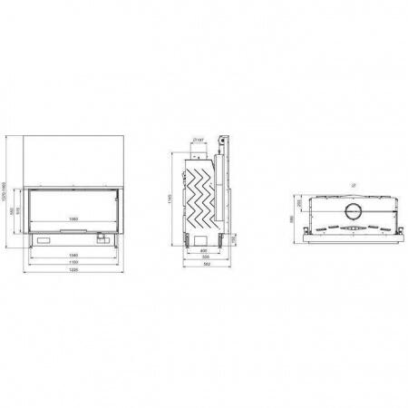Дровяная топка  Technical PanTech 130 EVO LD