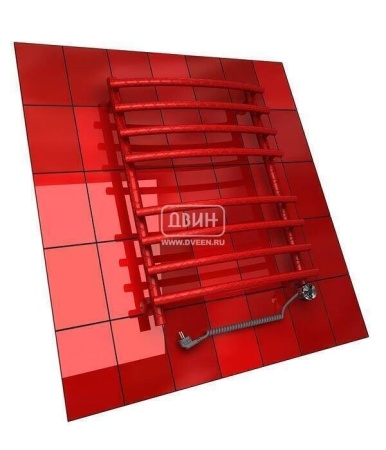 Электрический полотенцесушитель лесенка Двин R  TWIST 120/60 el