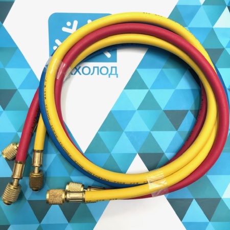 Набор заправочных шлангов DS 48500-B (L-120см.) (для R-12, R-22, R-502)