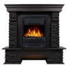 Портал Firelight Pietra Nuovo Classic камень сланец чёрный, шпон венге