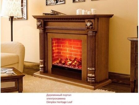 Очаг электрокамина Dimplex Rothesay Brass