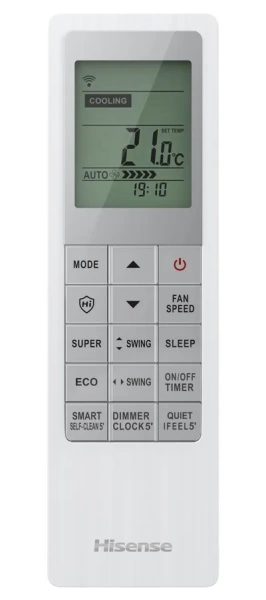 Инверторная сплит-система серии RED CRYSTAL Super DC Inverter AS-13UW4RVETG00(R), комплект (Hisense)