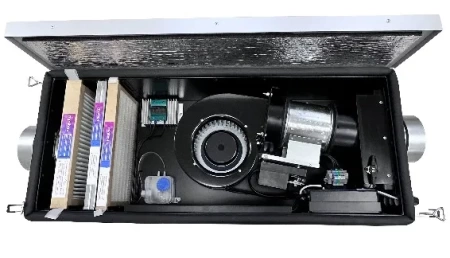 Вентиляционная установка с электрическим нагревом Minibox.E-300-FKO