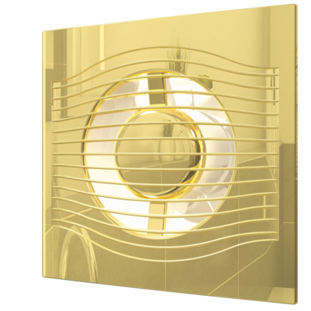 Вытяжка для ванной диаметр 125 мм ERA SLIM 5C Gold