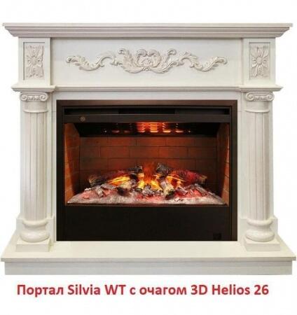 Очаг электрокамина Real-Flame 3D HELIOS 26