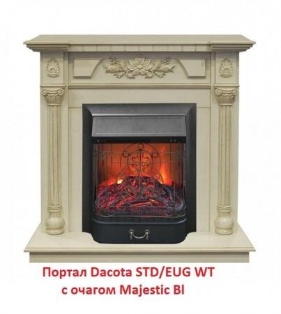Очаг электрокамина Real-Flame Majestic Bl S