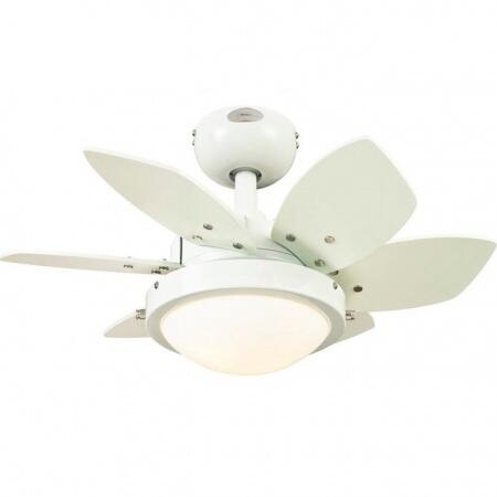 Вентилятор с подсветкой Westinghouse Quince White