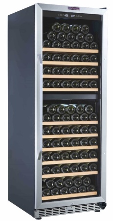 Двухзонный винный шкаф, LaSommeliere модель MZ2V135