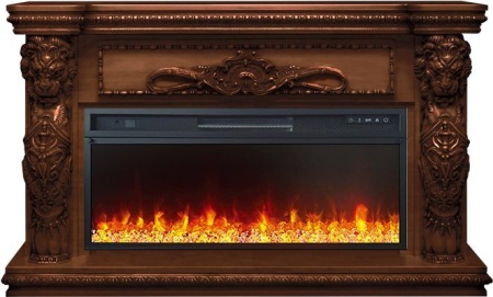 Каминокомплект Windsor 42 - Темный дуб с очагом Vision 42 LED