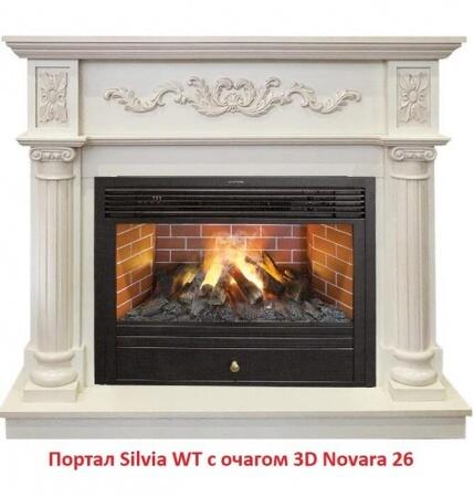 Деревянный портал Real-Flame Silvia 26 WT 619B