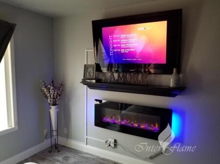 Очаг электрокамина InterFlame RELAX 48 GLX