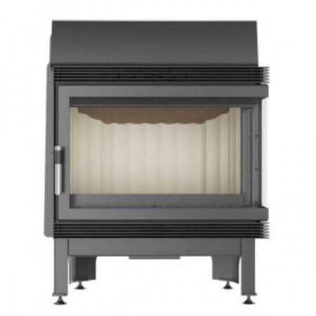 Дровяная топка  Kratki Blanka670/570/P/BS (угловое стекло справа)