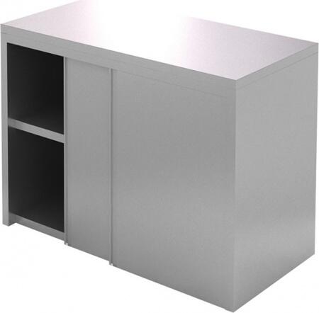 Полка-шкаф настенная закрытая CRYSPI ПКЗ 800/400 (двери-купе)