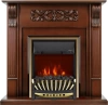 Каминокомплект Venice - Махагон коричневый антик с очагом Aspen Gold (Royal Flame)
