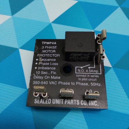 Реле контроля фаз трехфазное TPMP4A SUPCO (350-540 В, пер.ток, 50Гц) USA