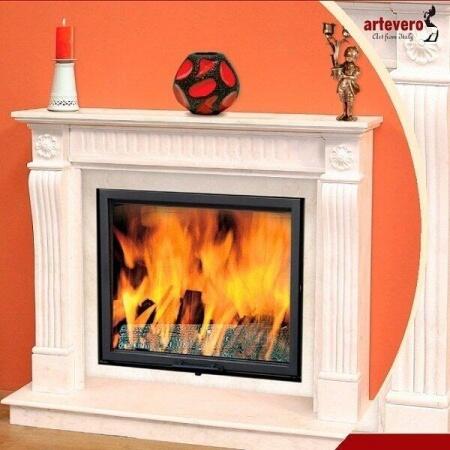 Облицовка для дровяных каминов DeMarco VESTA Carrara Light