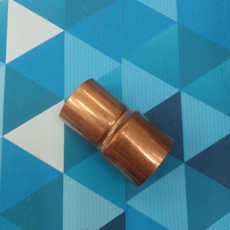 Муфта-переходник С*С, 1 1/8" х 1" (пайка, медь)