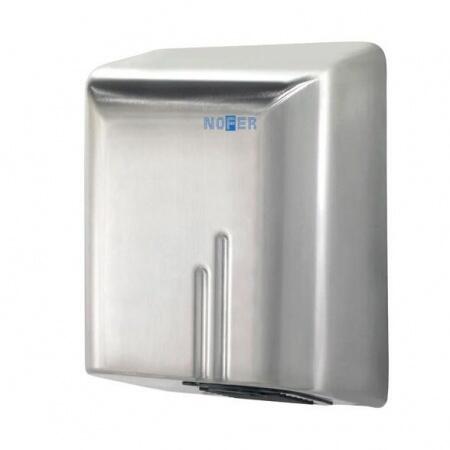 Металлическая сушилка для рук Nofer BIG FLOW 2050 W матовая
