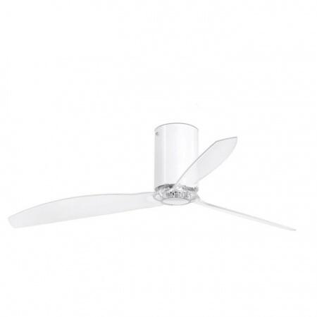 Вентилятор без подсветки Faro Mini Tube Fan Matt White