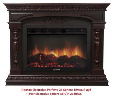 Очаг электрокамина Electrolux Sphere EFP/P-2620RLS