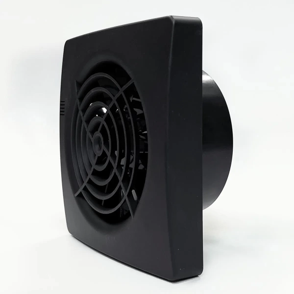 Накладной тонкий вентилятор Seicoi Floxy 100 Black SMPS04-01