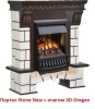 Очаг электрокамина Real-Flame 3D OREGAN