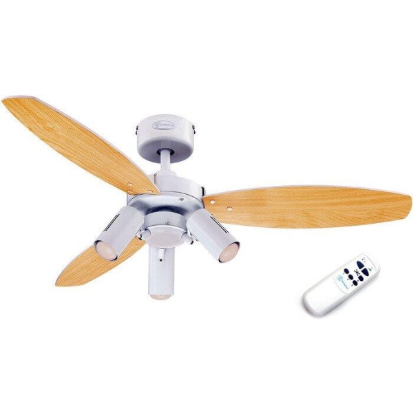 Вентилятор с подсветкой Westinghouse Jet Plus White