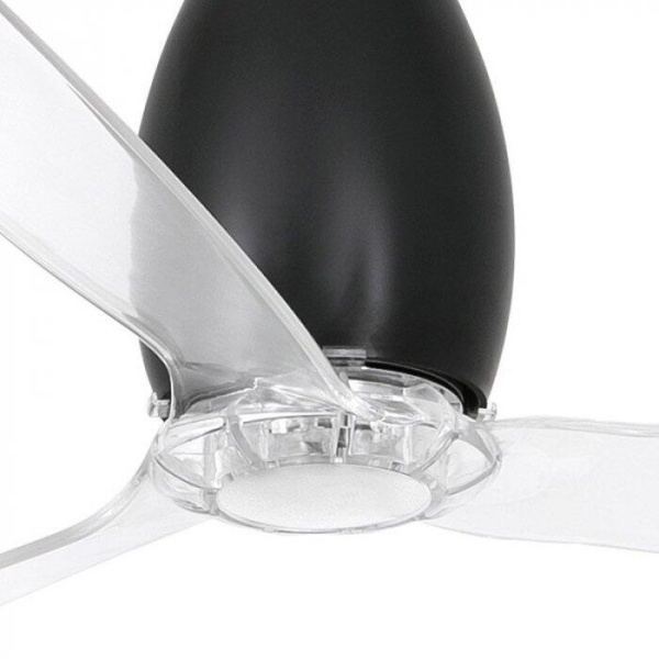 Вентилятор без подсветки Faro Eterfan Shiny Black