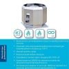Крышный вентилятор дымоудаления Systemair DVV 1000D6-8-XL/F400 smoke ext