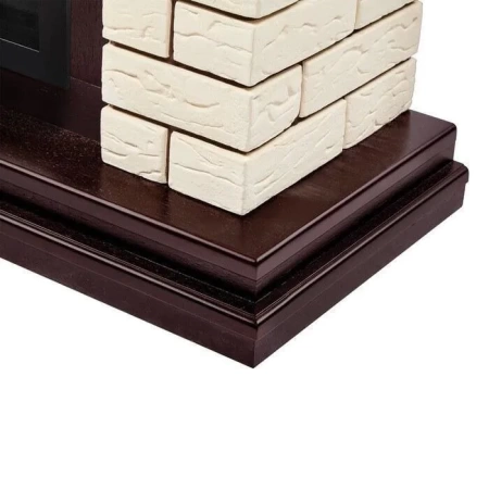 Портал из камня Electrolux Bricks 25 кирпич Бежевый/шпон Тёмный дуб