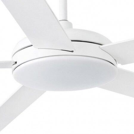 Вентилятор с подсветкой Faro Nova White 1L