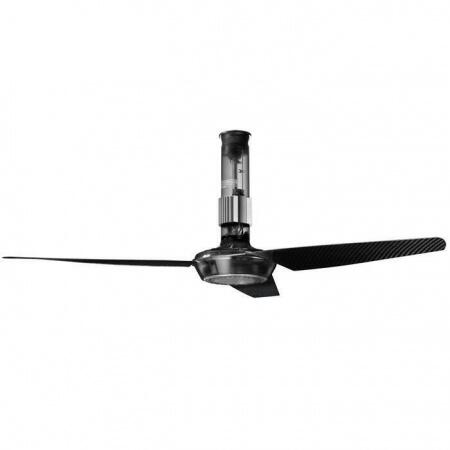 Вентилятор с подсветкой Vortice Nordik Air Design 160-29 Transporent Carbon