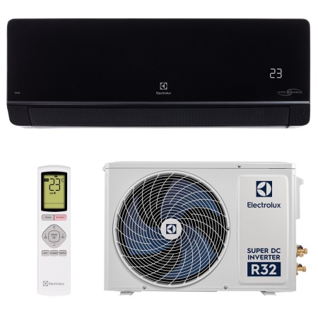 Сплит-система инверторного типа Electrolux Onix Super DC EACS/I-18HIX-BLACK/N8 комплект