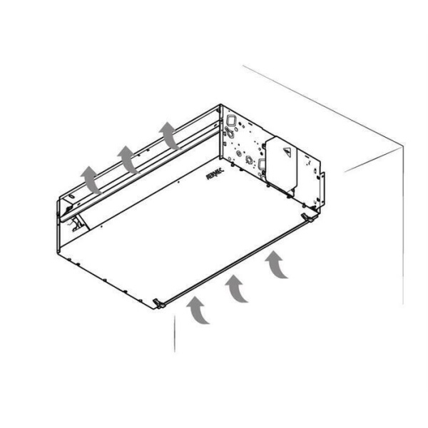 Канальный фанкойл 4-4,9 кВт Aermec FCX 62 P