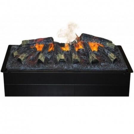Современный электрокамин 3D со звуком и увлажнением Real-Flame Vegas CST630 WT с очагом 3D Cassette 