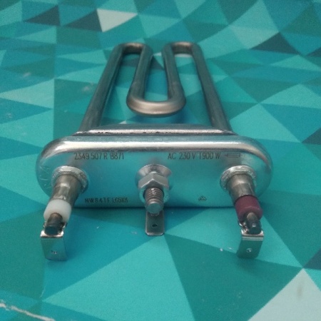 ТЭН прямой 1900W L = 175 мм. без отверстия, LG (IRCA) 5301ER1001H, LG5101, 234957R