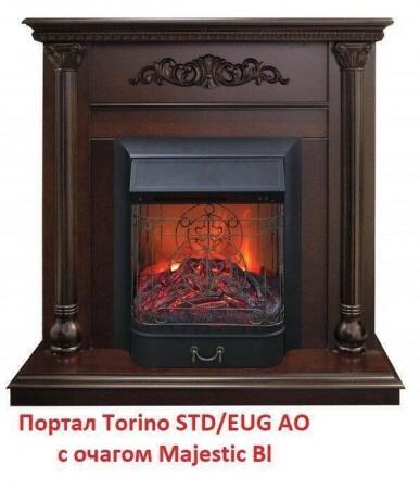 Очаг электрокамина Real-Flame Majestic Bl S