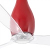 Вентилятор без подсветки Faro Eter Shiny Red