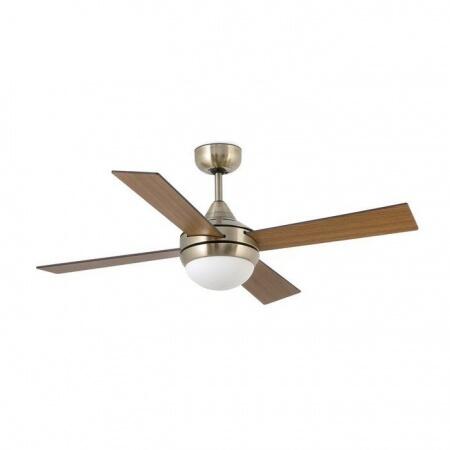 Вентилятор с подсветкой Faro Mini Icaria Old Gold