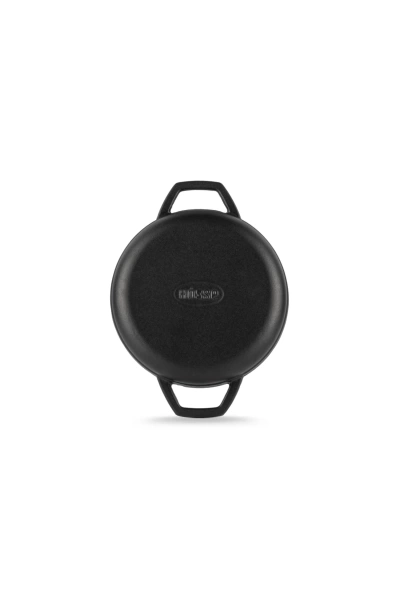 Сковорода с двойной ручкой HS Y KTV 19 SH BLACK MAT